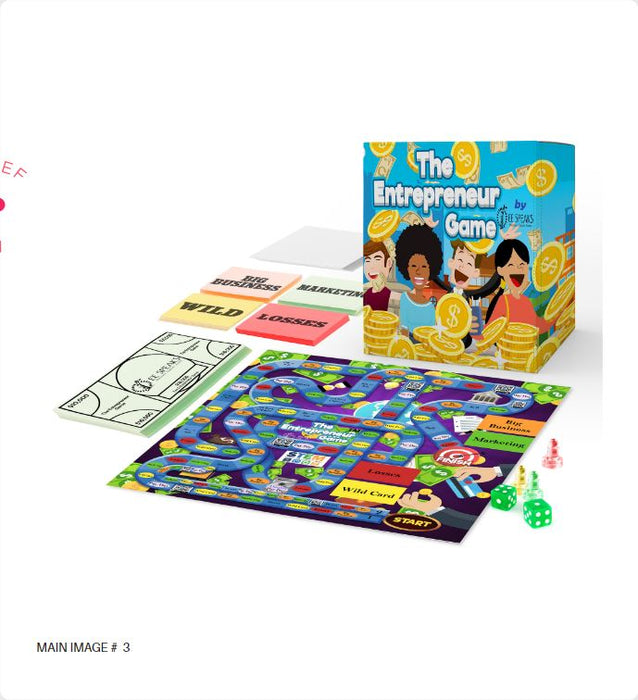 The Entrepreneur Game - Award-Winning STEM Accredited Board Game for Kids & Adults | Teaches Money Management, Business Strategy & Financial Literacy | Best in STEM, Mom's Choice Award Winner 2024